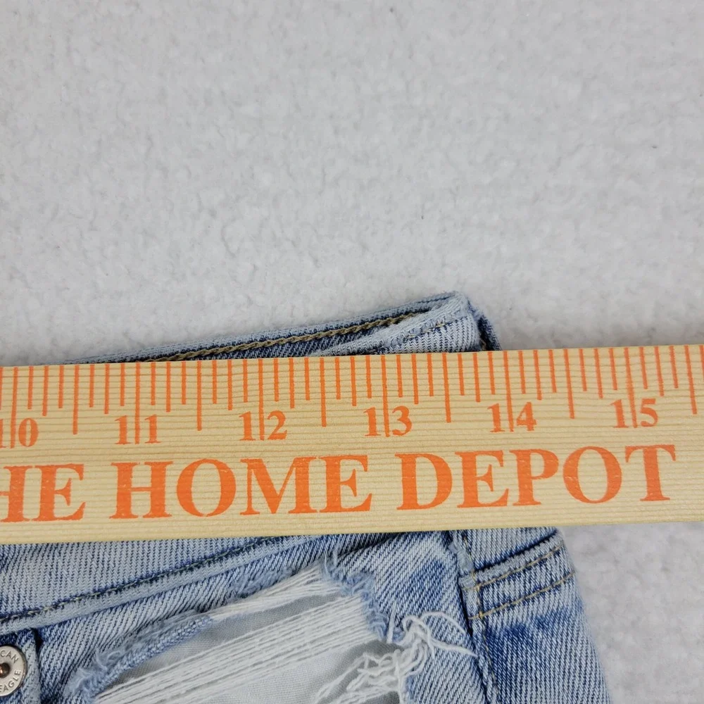 American Eagle Mom Short Comfort Stretch‎ Waistband Womens 4 Measures 27 x 2 - Picture 2 of 9